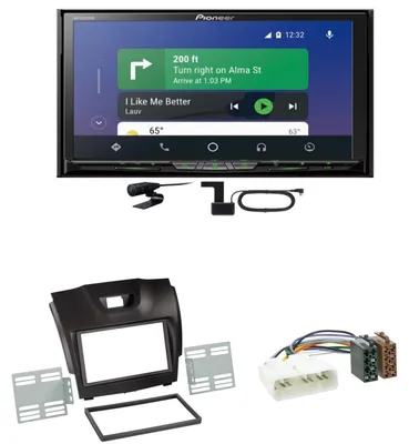 Produktbild von Pioneer AVH-Z9200DAB CarPlay Android Auto USB DAB+ Einbauset für Isuzu D-Max 2