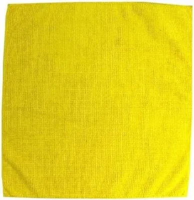 Image de Chiffon en microfibre, chiffon de nettoyage universel 32 x 32, jaune