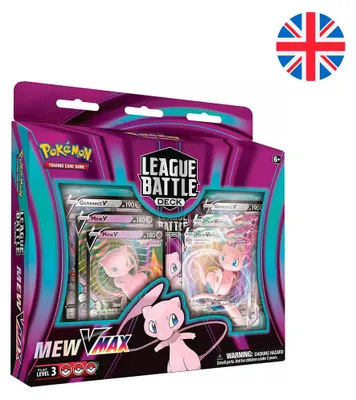 Produktbild von Pokémon - League Battle Deck - Mew VMax - englisch