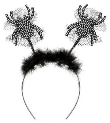 Image de Bandeau d'Halloween - Araignée scintillante