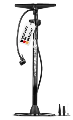 Produktbild von HEYNER® 216300 Hand Luftpumpe mit Manometer Black Edition
