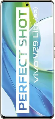 Produktbild von Vivo V29 lite 5G 128 GB Smartphone - 17 cm (6,7 Zoll) AMOLED Full HD Plus 2400 x 1080 - Octa-Core (Kryo 660 GoldDual-Core 2,20 GHz + Kryo 660 Silver Hexa-Core 1,70 GHz - 8 GB RAM - 5G - Bar - 2 SIM Support - kein SIM-Lock - Front Camera: 16 Megapixel - Rear Camera: 64 Megapixel / 2 Megapixel / 2 Megapixel - 5000 mAh Akku - Near Field Kommunikation
