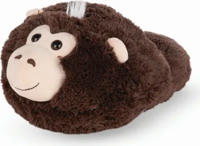 Zdjęcie produktu dla Noxxiez Cuddly miękki ocieplacz na stopy dla dzieci - przytulne ciepło na chłodne dni Gorilla