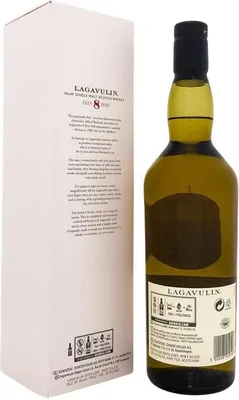 Produktbild von Lagavulin 8 Jahre Islay Single Malt Scotch Whisky in Geschenkpackung | 48 % vol | 0,7 l