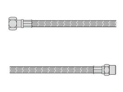 Produktbild von Quooker Verlängerungsset Hahn zum Quooker-Reservoir 150 cm EHE150