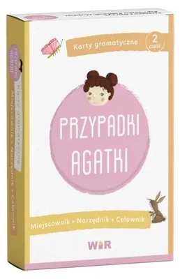 Immagine prodotto di Casi di Agatka. Grammatica, parte 2. Materiale logopedico: 72 carte