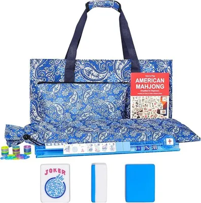 Imagen del producto de Juego de mahjong azul