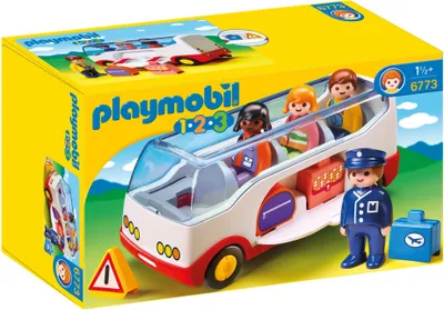 Produktbild von PLAYMOBIL 1.2.3. 6773 Reisebus