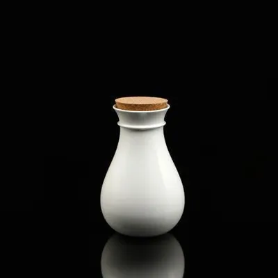 Image de Goebel Kaiser Porzellan Vase Vera 21 cm avec couvercle en liège - Vera Nouveauté 2019 14004291