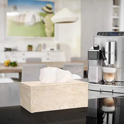 Produktbild von Marmeren tissuedoos mit elegantem Design