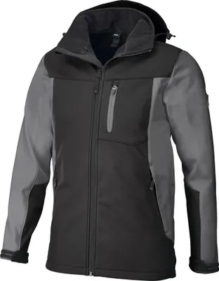 Produktbild von FHB JANNIK Softshelljacke grau-schwarz Gr. L