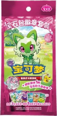 Produktbild von Pokemon Gem Pack Badge Set S-Chinese