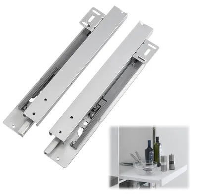 Immagine prodotto di Omgoods: Guide di supporto per cassetti da 300 mm con chiusura automatica
