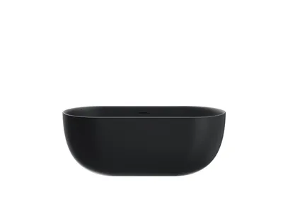 Produktbild von Freistehende Badewanne LISBON SCHWARZ MATT 170 cm