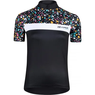 Produktbild von Jersey Force Rock Lady Damen kurz schwarz größe XS 90013405-XS