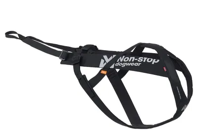 Produktbild von Non-stop dogwear Zuggeschirr Freemotion Harness Pro schwarz, Größe: 6
