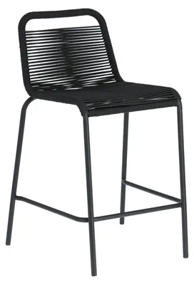 Produktbild von Kave Home Lambton, Lounge, Fest, Harter Sitz, Harte Rückenlehne, Galvanisiertes Stahl, Schwarz