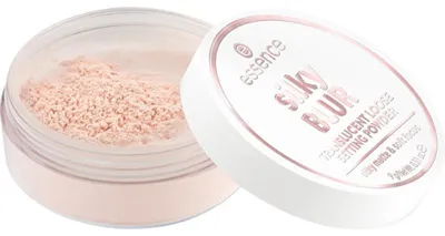 Produktbild von Essence silky BLUR LOOSE SETTING POWDER, Licht, Neutral, Behälter, Loser Puder, Matte, Glättend, 9 g