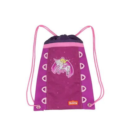 Immagine prodotto di Scouty borsa da ginnastica Sporty Turnbeutel Fairy porpora