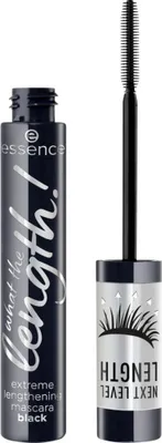 Obrázek produktu pro Essence what the leng mascara black, Černá, Prodlužující, Přesnost, 10 ml, Paraben, Olej, Alkohol, Vůně, 1 kusů