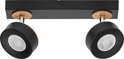Produktbild von LEDVANCE LED-Deckenleuchte 4058075833418, 9,6W, 615lm, 3000K, schwarz