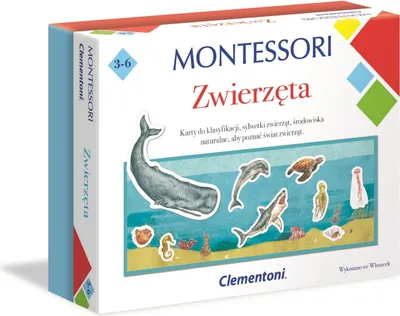 Produktbild von Clementoni Montessori-Tiere 50646