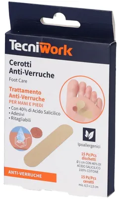 Immagine prodotto di Cerotto Anti Verruche Piedi 15 + 15 Pezzi