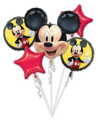 Produktbild von Anagram|amscan Bouquet Mickey Maus Forever Folienballon P75 verpackt