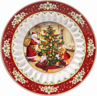 Produktbild von Villeroy & Boch Schale Bescherung BHT 25.20x4.60x25.20 cm bunt