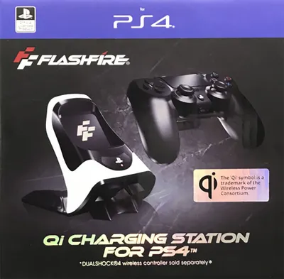 Produktbild von Playstation Games Flashfire Qi-kompatibles Ps4-controller-ladegerät One Size