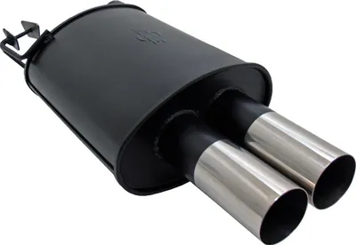 Produktbild von Novus Sportauspuff für BMW E39 2x76mm RL-Design Endschalldämpfer mit ABE