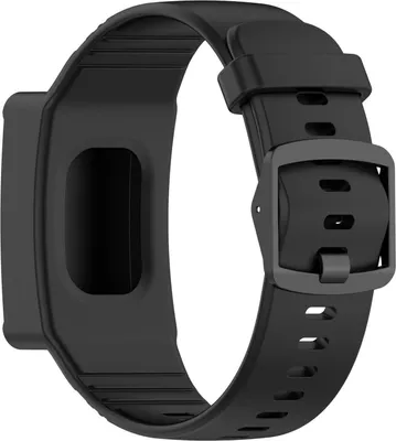Produktbild von Für Whoop 4.0 Silikon Gehäuse Schutz Hülle mit integriertem Armband Schwarz