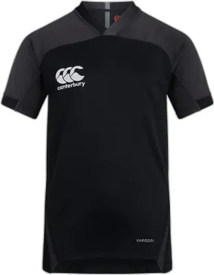 Produktbild von Canterbury Vapodri Evader Junior Kurzarm-t-shirt Schwarz 8 Years Kinder Schwarz 8 Years