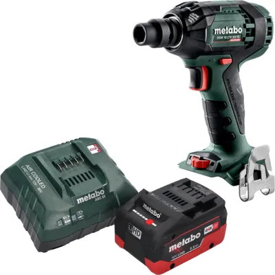 Produktbild von Metabo SSW 18 LTX 300 BL Akku Schlagschrauber 18 V 300 Nm 1/2" Brushless + 1x LiHD Akku 5,5 Ah + Ladegerät