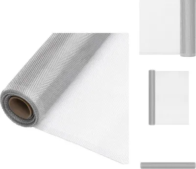 Produktbild von vidaXL Fliegengitter Aluminium 60x500 cm Silbern - Zaunfelder