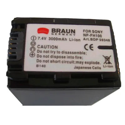 Zdjęcie produktu dla Akumulator SONY NP-FH100 (BDP-SFH100, 3000 mAh)