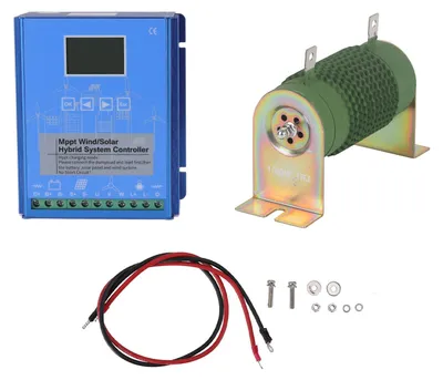 Produktbild von 24 V/48 V Wind-Solar-Hybrid-Regler mit Boost-Funktion und LCD-Display, MPPT-Lademodus, universell einsetzbar für netzunabhängige Stromerzeugungssysteme GPI-48220