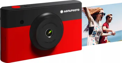 Zdjęcie produktu dla Aparat Natychmiastowy Agfa AgfaPhoto Realipix Mini S 10MP Czerwony