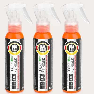 Obrázok produktu pre Čistič vytvrdnutej epoxidovej malty EPOXI REINIGER 3 ks. HALBAU HB03