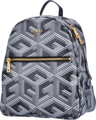 Image de Sac à dos GUESS pour femme Vikky noir avec logo