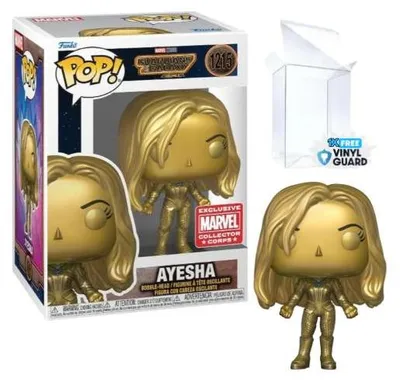 Obrázok produktu pre Funko Pop! Marvel: Strážcovia Galaxie – Ayesha Collector #1215 Exkluzívne pre Corps