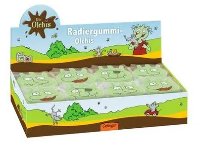 Produktbild von Die Olchis. Radiergummi-Olchis 24er VE