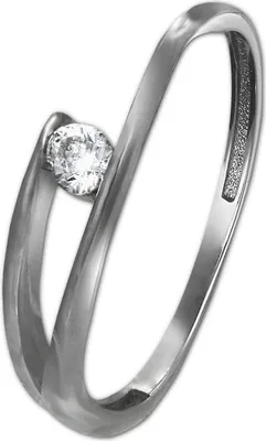 Produktbild von GoldDream Ring Echtgold333er Weißgold Gr. 58 18,5 weißgoldweiß Damen GDR528J58