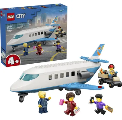 Obrázok produktu pre LEGO City Dopravné lietadlo, Stavebnica, 4 rok / roky, Plast, 118 kusov, 382 g