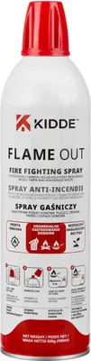 Zdjęcie produktu dla Spray gaśniczy KIDDE FlameOut 500 ml