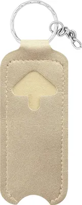Produktbild von Lippenstift-Aufbewahrungstasche, kleine tragbare Lippenbalsam-Tasche mit Schlüsselanhänger, praktische Lippenstift-Tragetasche für den Außenbereich