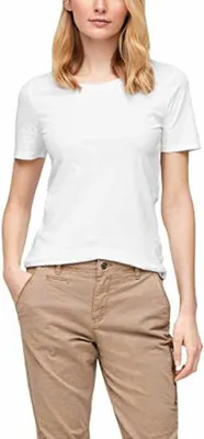 Produktbild von S. Oliver T-Shirt kurzarm White 46