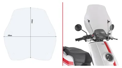 Immagine prodotto di Kit attacchi parabrezza per D1155ST per NIU NQI