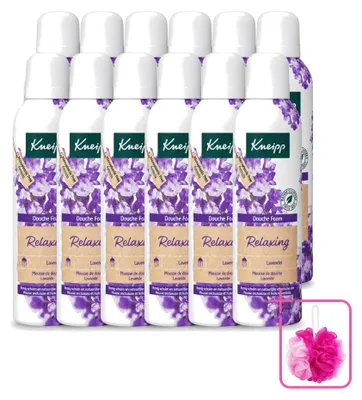 Obrázok produktu pre 12 kusov sprchového gélu Kneipp Relax, levanduľa, 200 ml, výhodný balík