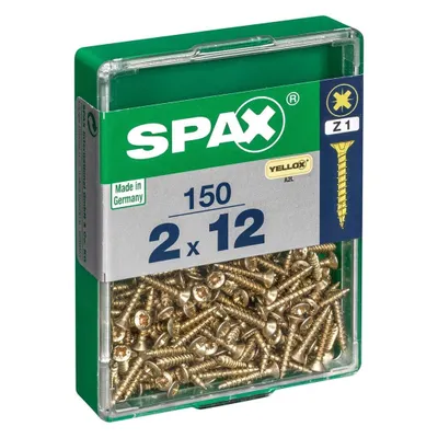 Produktbild von Spax Universalschrauben 2.0 x 12 mm PZ 1 - 150 Stk.
